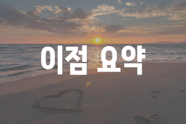 이점 요약