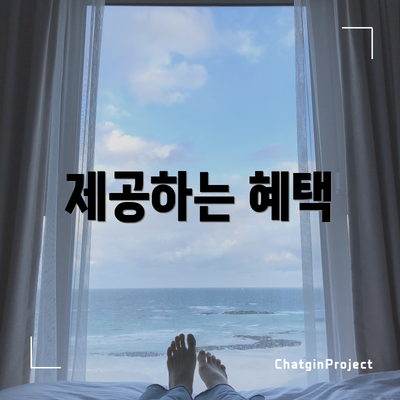 제공하는 혜택