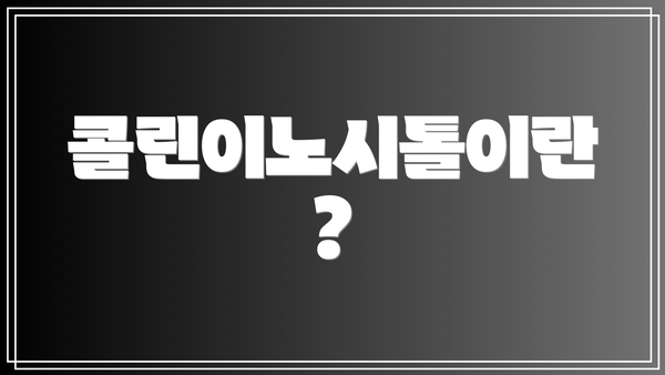 콜린이노시톨이란?