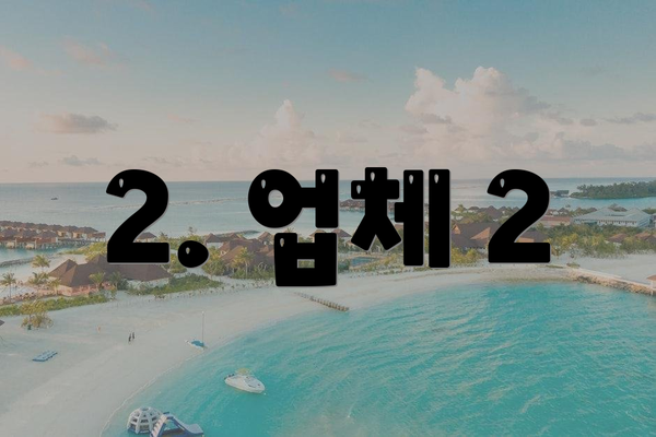 2. 업체 2