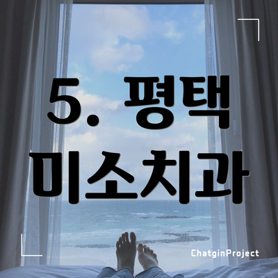 5. 평택 미소치과