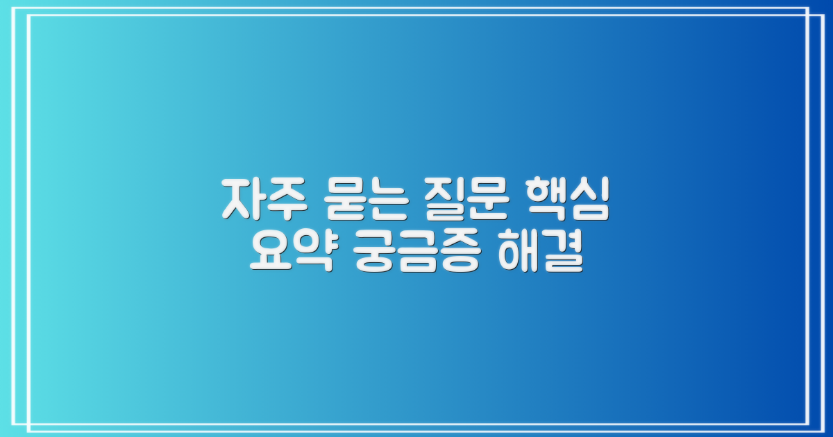 자주 묻는 질문