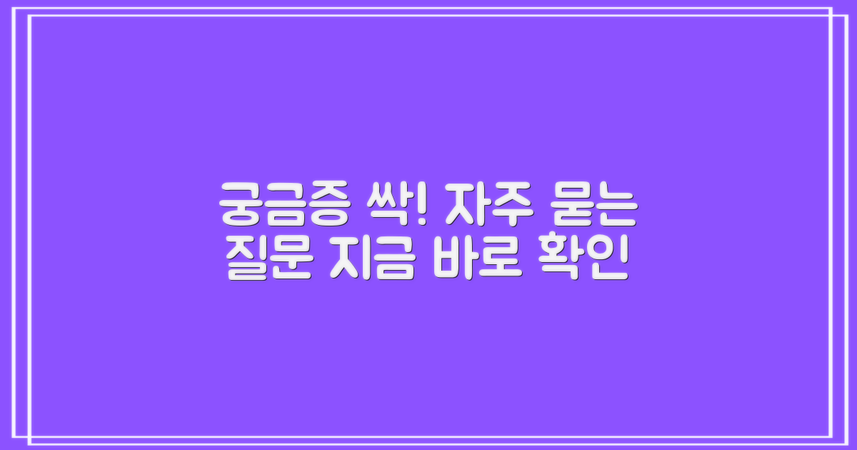 자주 묻는 질문