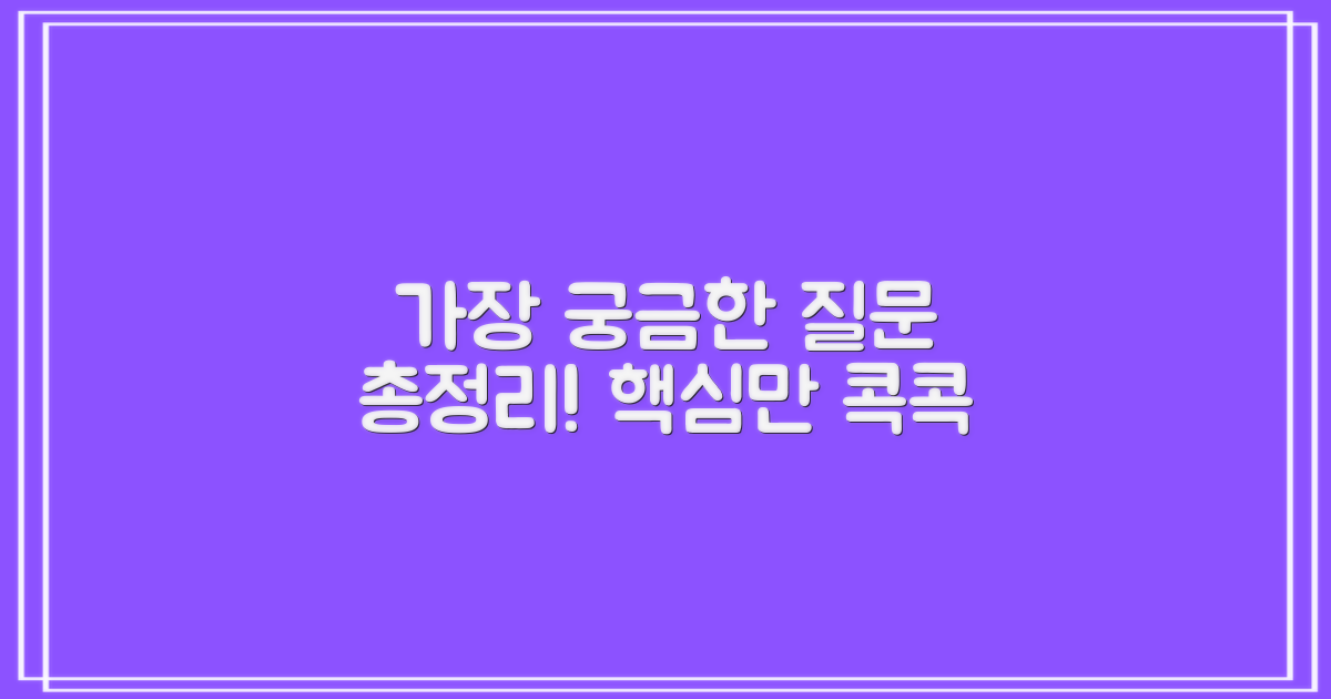 자주 묻는 질문